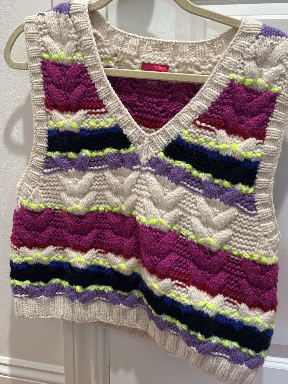 Mother sweater vest